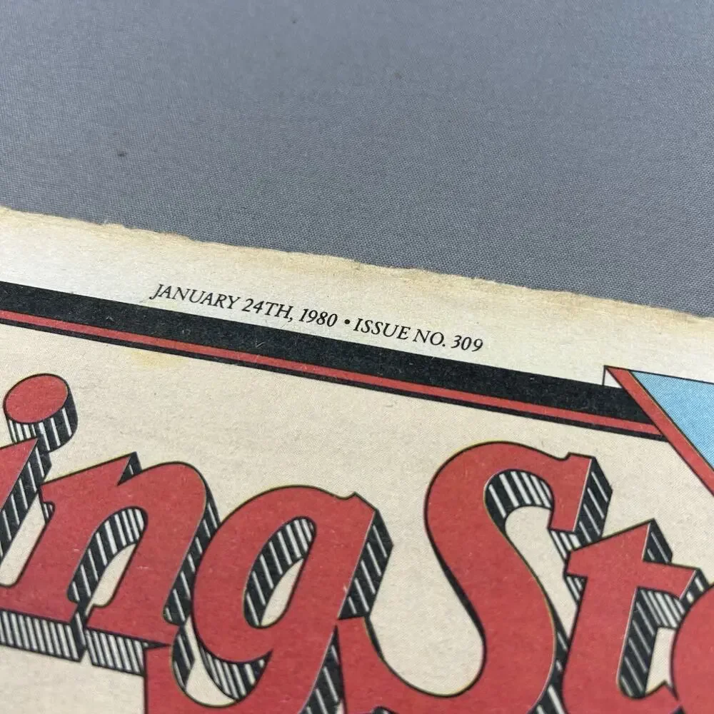 Rolling Stone Magazine Issue 309 Jan 24 1980 Rock & Roll Tragedy Music Vintage